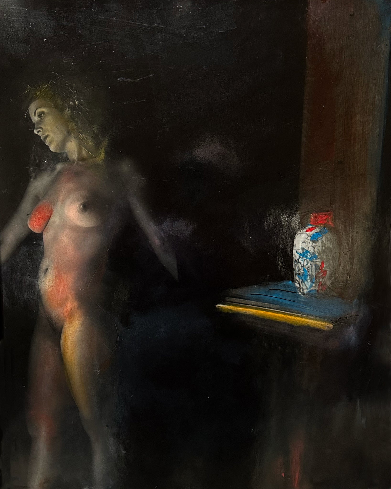 Figure with Vase