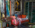 Figure  on Sofa